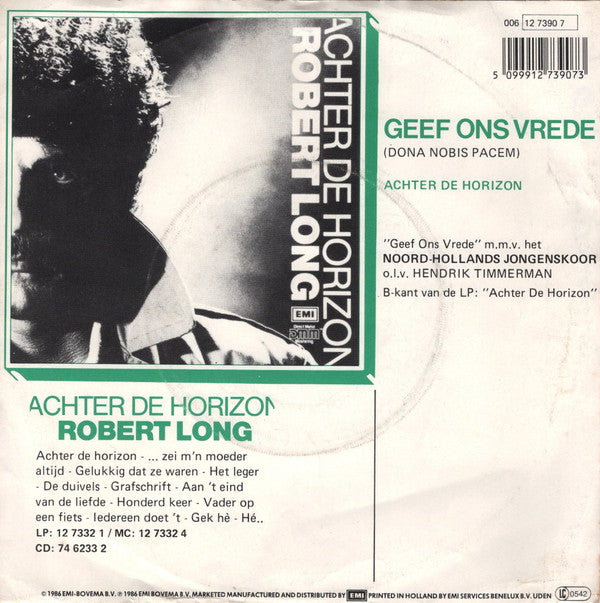 Robert Long : Geef Ons Vrede (7", Single)