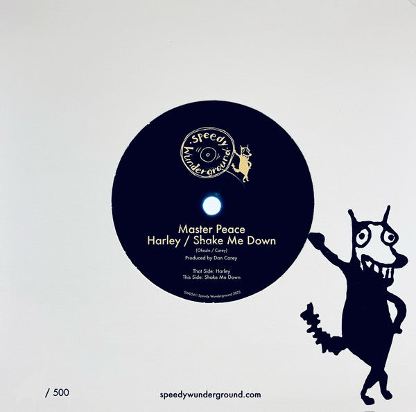 Master Peace (2) : Harley / Shake Me Down (7", Single, Ltd, Num)