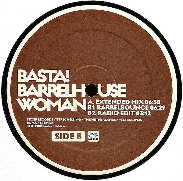 Basta! : Barrelhouse Woman (12")