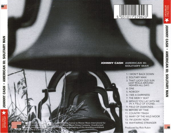 Johnny Cash : American III: Solitary Man (CD, Album, RE)