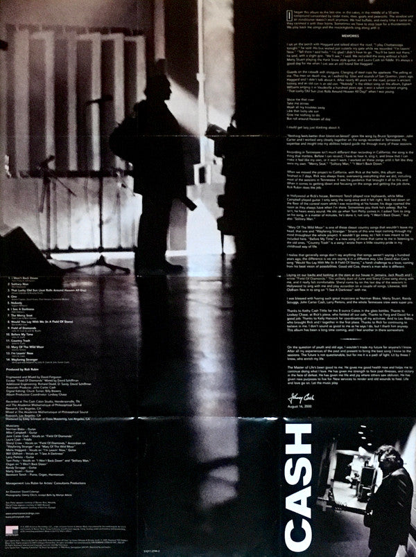 Johnny Cash : American III: Solitary Man (CD, Album, RE)