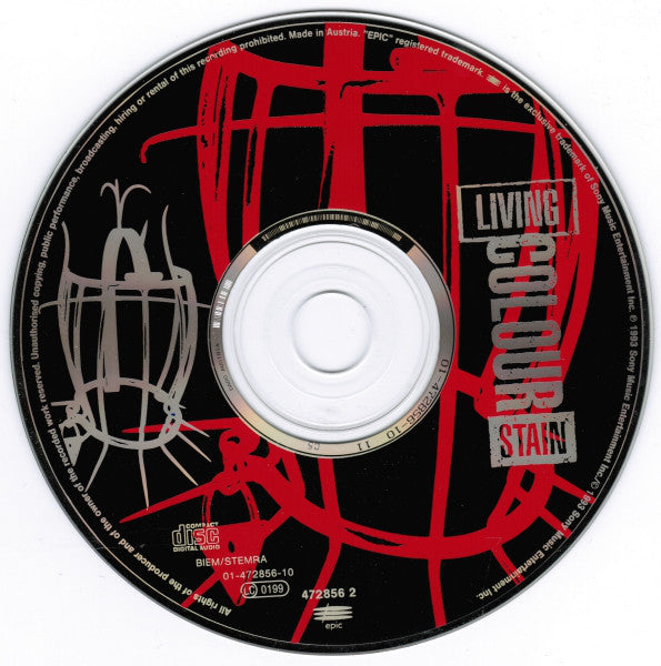 Living Colour : Stain (CD, Album)