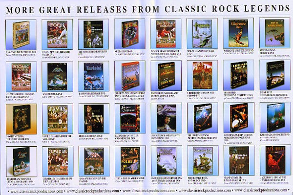 Various : More Classic Rock Legends (DVD, NTSC)