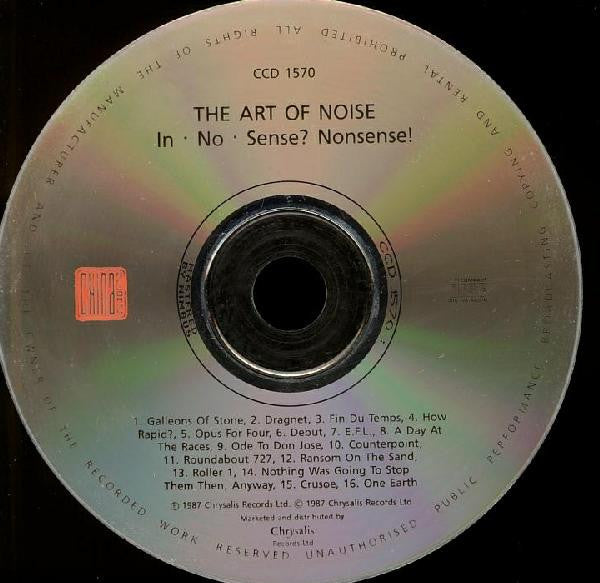 The Art Of Noise : In No Sense? Nonsense! (CD, Album)