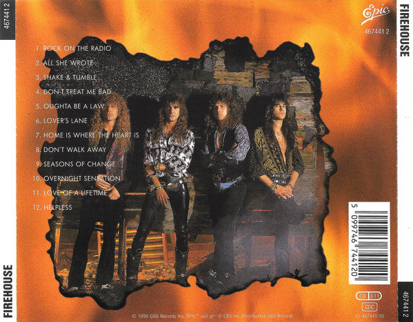 Firehouse (2) : Firehouse (CD, Album)