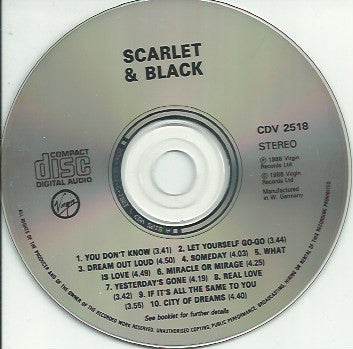 Scarlett & Black : Scarlett And Black (CD, Album)
