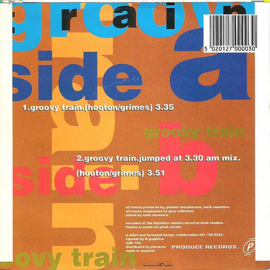 The Farm : Groovy Train (7", Single)