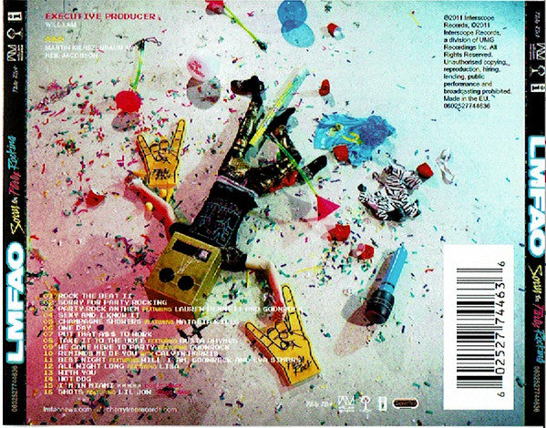 LMFAO : Sorry For Party Rocking (CD, Album)