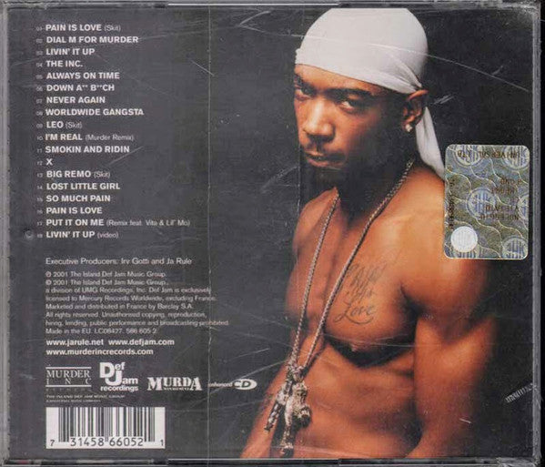 Ja Rule : Pain Is Love (CD, Album, Enh, S/Edition)