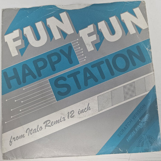 Fun Fun : Happy Station (Scratch Version) (7", Single)