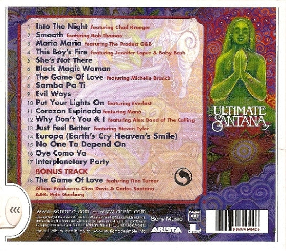 Santana : Ultimate Santana (CD, Comp, Sli)