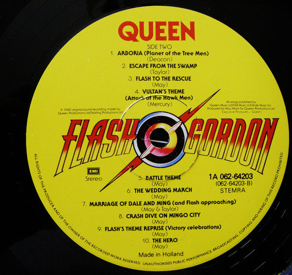 Queen : Flash Gordon (Original Soundtrack Music) (LP, Album)