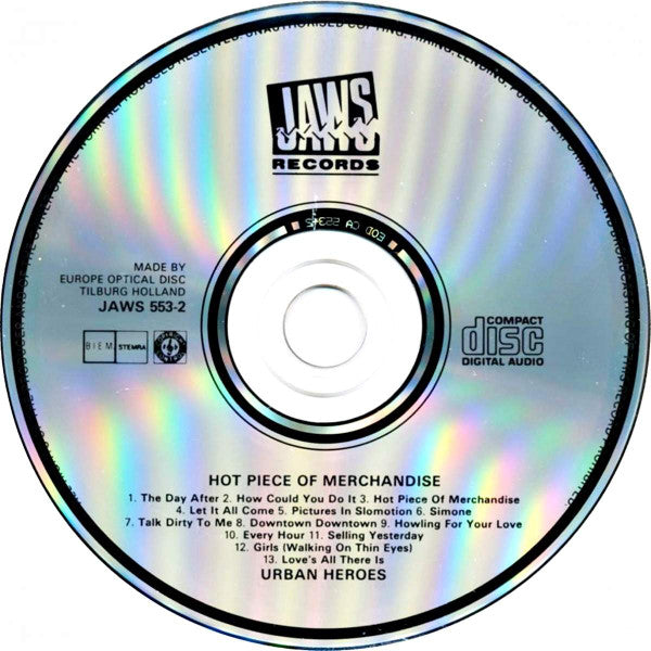 Urban Heroes : Hot Piece Of Merchandise (CD, Album)