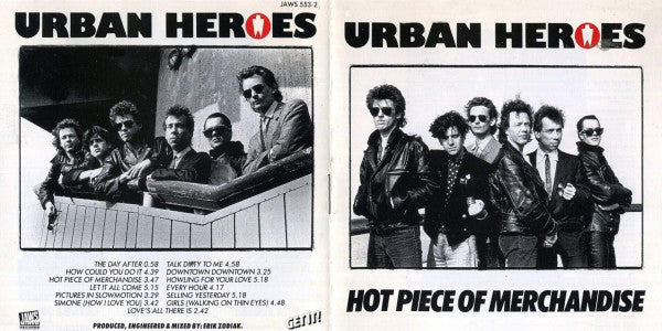 Urban Heroes : Hot Piece Of Merchandise (CD, Album)