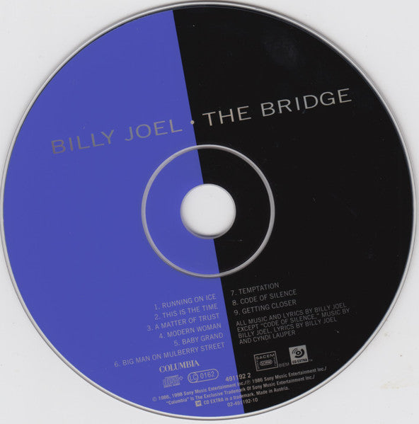 Billy Joel : The Bridge (CD, Album, Enh, RE, RM, CD )