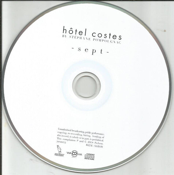 Stéphane Pompougnac : Hôtel Costes Sept (CD, Comp, Mixed)