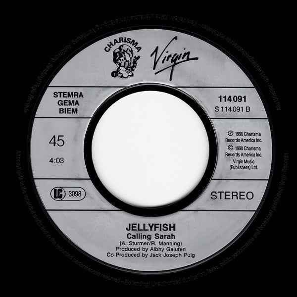 Jellyfish (2) : That Is Why (Edit) (7", Single)