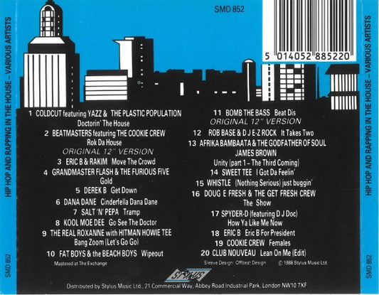 Various : Hip Hop And Rapping In The House (CD, Comp)