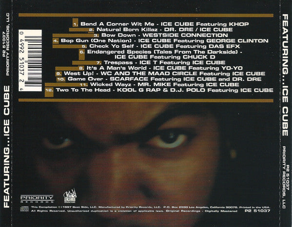 Ice Cube : Featuring...Ice Cube (CD, Comp)