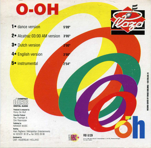 Plaza : O-Oh (CD, Maxi, Car)