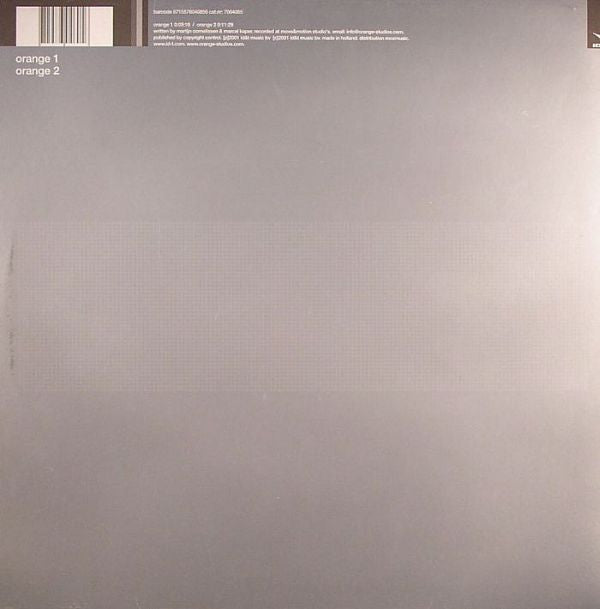 Orange (7) : Orange 1 & 2 (12")