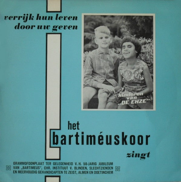 Bartiméuskoor : Het Bartiméuskoor Zingt (LP)