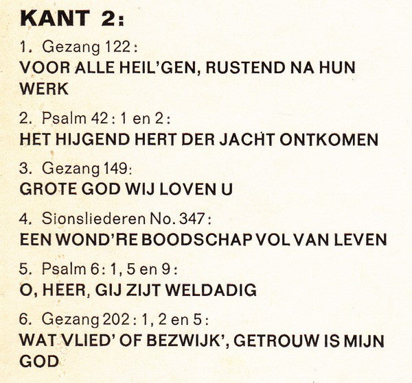 Bartiméuskoor : Het Bartiméuskoor Zingt (LP)