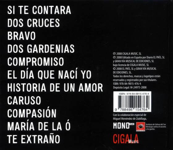 Diego "El Cigala" : Dos Lágrimas (CD, Album, Dig)