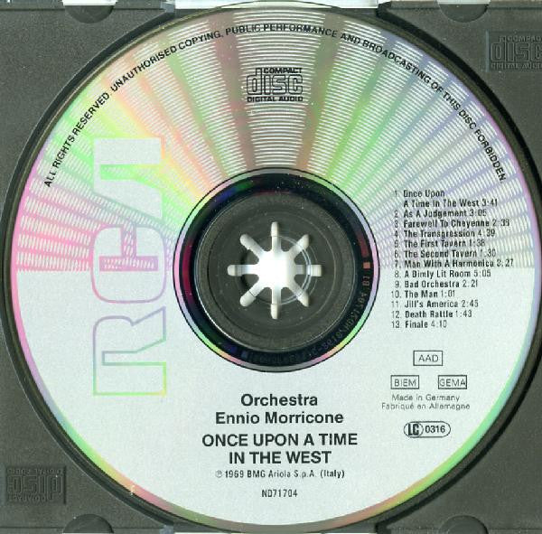 The Ennio Morricone Orchestra : Once Upon A Time In The West = Il Était Une Fois Dans L'Ouest = Spiel Mir Das Lied Vom Tod (CD, Album, RE)
