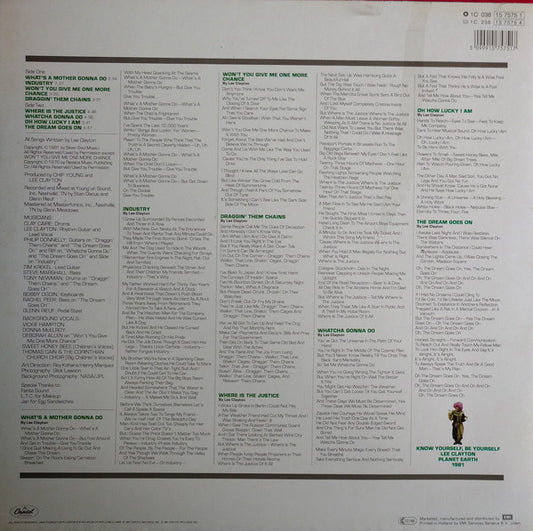 Lee Clayton : The Dream Goes On (LP, Album, RE)
