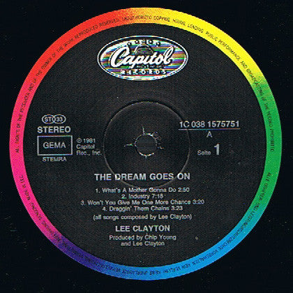 Lee Clayton : The Dream Goes On (LP, Album, RE)