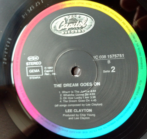 Lee Clayton : The Dream Goes On (LP, Album, RE)