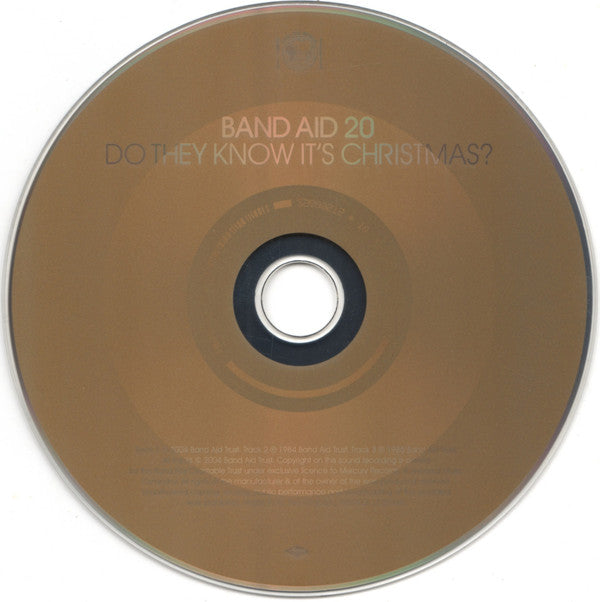 Band Aid 20 : Do They Know It's Christmas? (CD, Single, Ger)