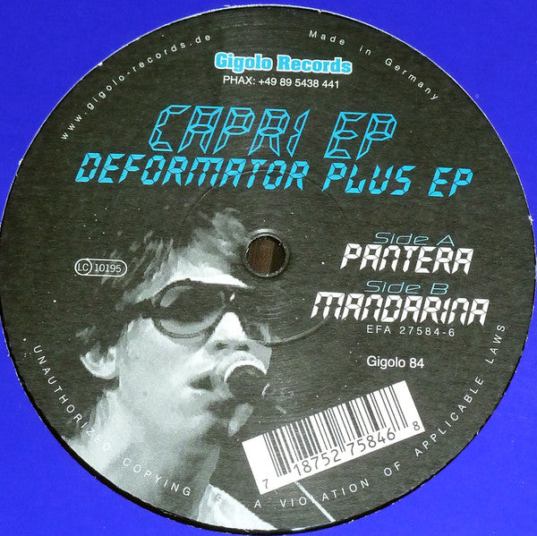 Capri : Deformator Plus EP (12", EP)