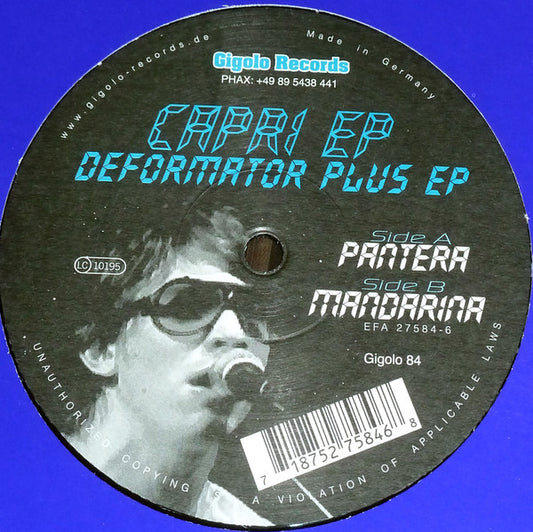 Capri : Deformator Plus EP (12", EP)