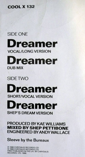 The Brooklyn, Bronx & Queens Band : Dreamer (The Shep Pettibone Remix) (12", Single)