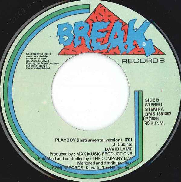 David Lyme : Playboy (7", Single)