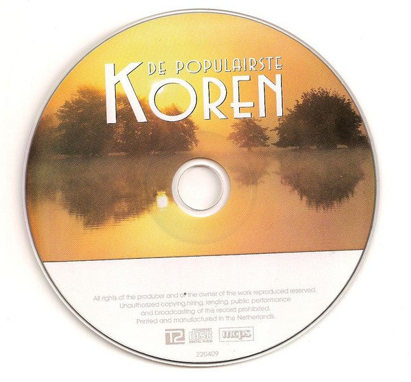 Various : De Populairste Koren (CD, Comp)
