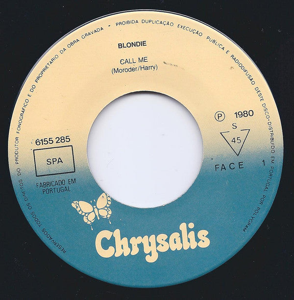 Blondie : Call Me (7", Single)