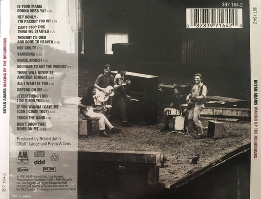 Bryan Adams : Waking Up The Neighbours (CD, Album)