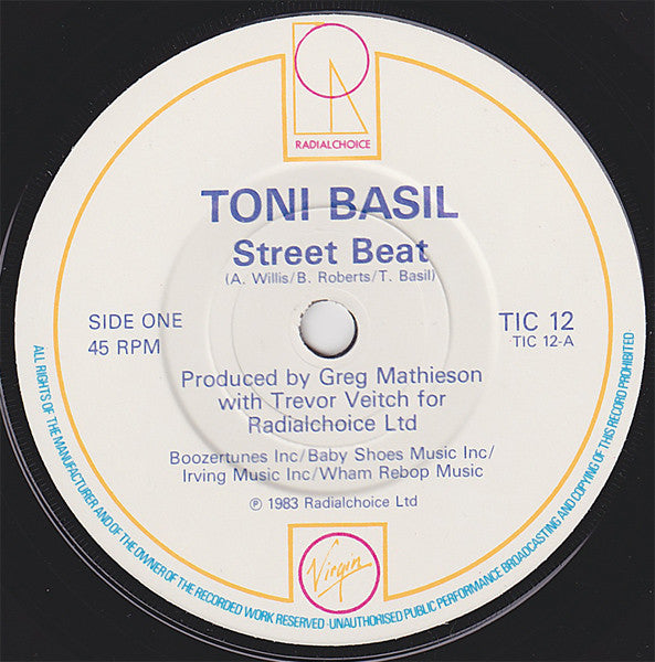 Toni Basil : Street Beat (7", Single)