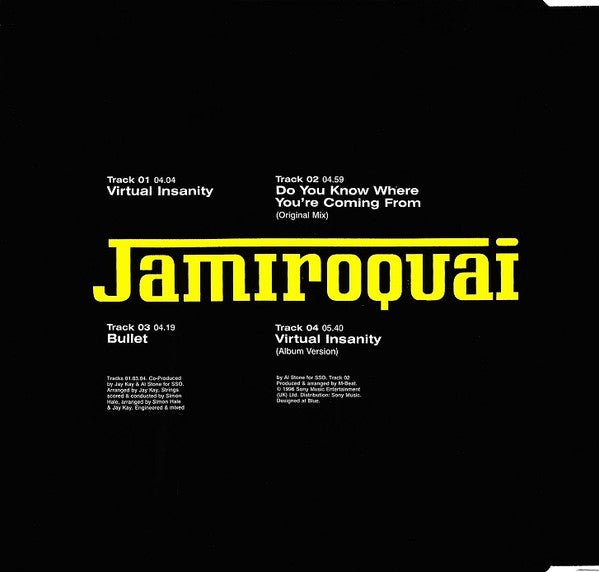 Jamiroquai : Virtual Insanity (CD, Maxi)