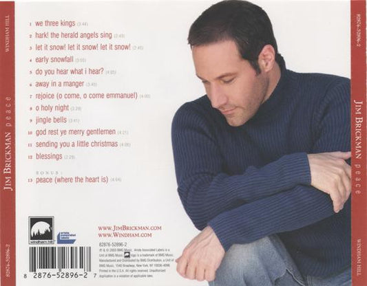 Jim Brickman : Peace (CD, Album)