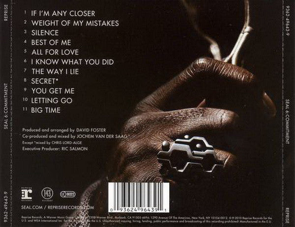 Seal : 6: Commitment (CD, Album)