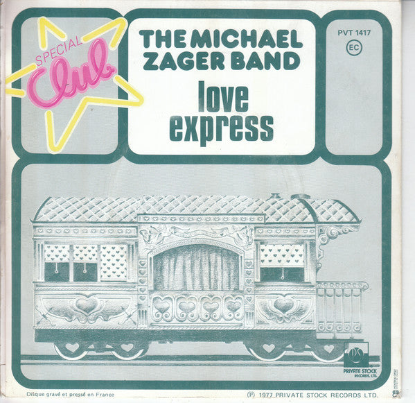 The Michael Zager Band : Let's All Chant (Special Club) (7", Single, Pri)