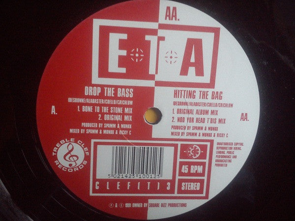 E.T.A. (2) : Drop the Bass (12")