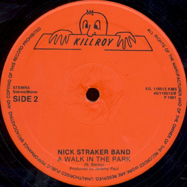 Nick Straker Band : Leaving On The Midnight Train (12", Maxi)
