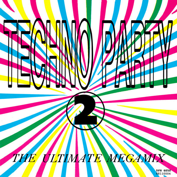 Various : Techno Party 2 - The Ultimate Megamix (CD, Comp, Mixed)