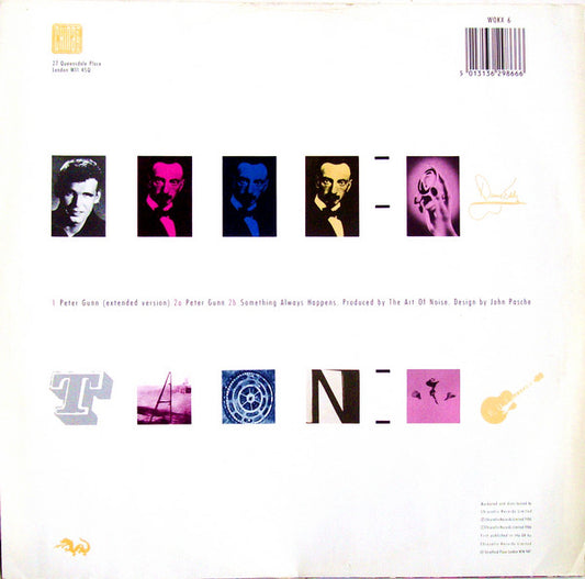 The Art Of Noise Featuring Duane Eddy : Peter Gunn (Extended Version) (12", Single, Lig)