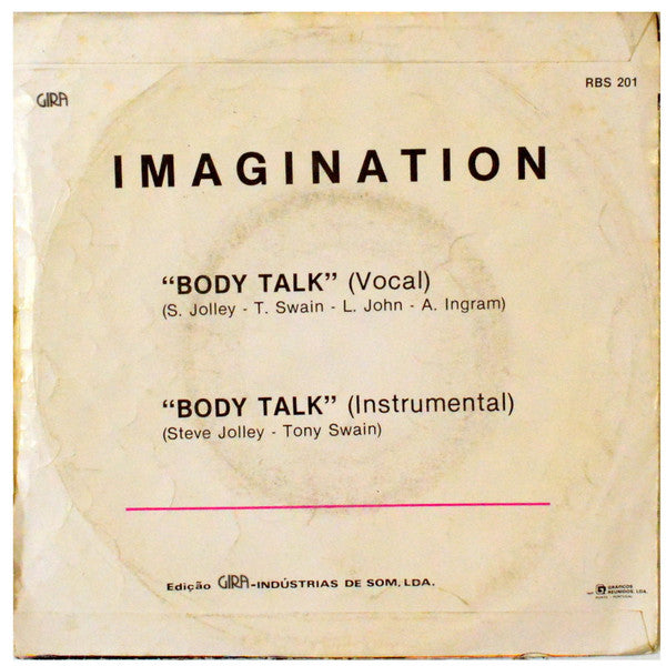Imagination : Body Talk (7")